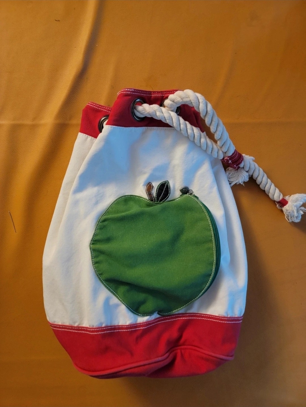 Apple Canvas Drawstring Bag - Target Limited Edition Bucket Bag